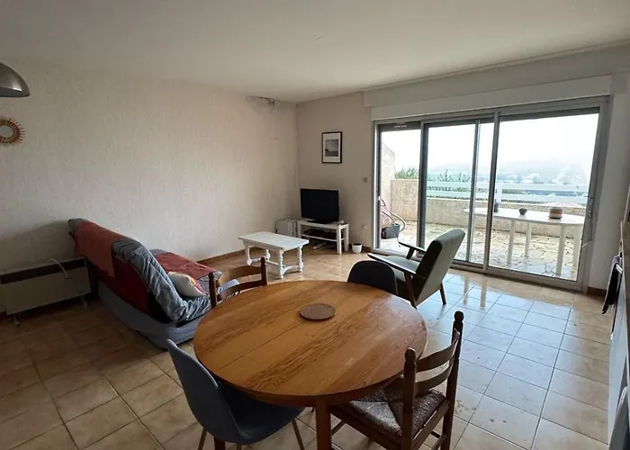 Avec Vue Panoramique-leucate Falaise